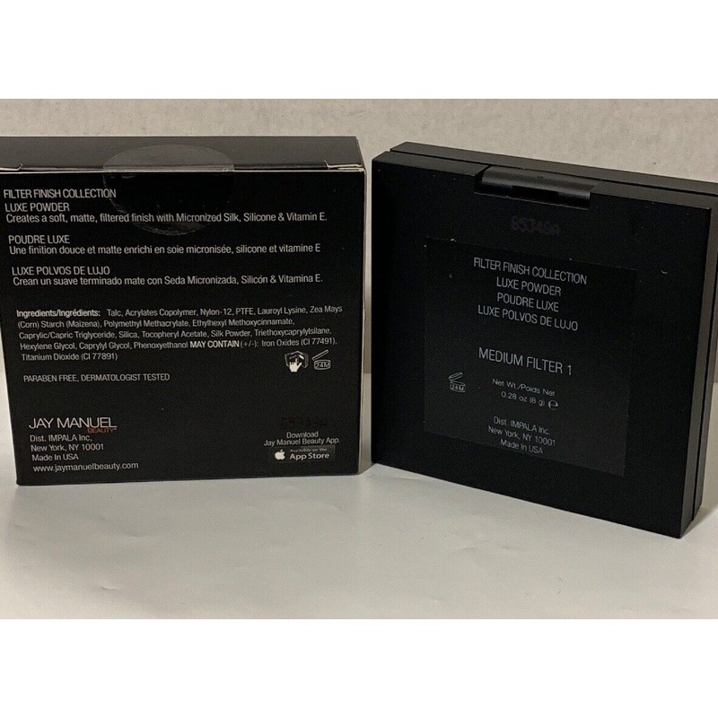 Jay Manuel Beauty Filter Finish Luxe Powder - MEDIUM #