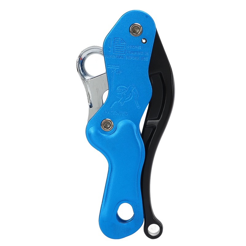 Self Braking Stop Descender Aluminium Alloy 150kg Bearing Capacity Hand