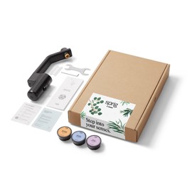 Sprig by Kohler Shower Infusion Starter Kit, Clean Aromatherapy Infused With Skin and Hair-Loving Ingredients, Matte Black