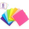 8 Pads Lined Sticky Notes 4x4 Sticky Notes with Lines