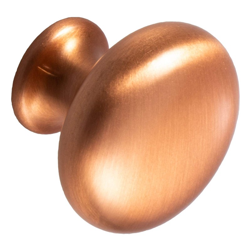 Gedotec DUKE Designer Furniture Knob Matt Copper for Drawers Elegant