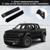 LHCDQSKCW 2 Pcs Driver & Passenger Side View Mirror Reflector