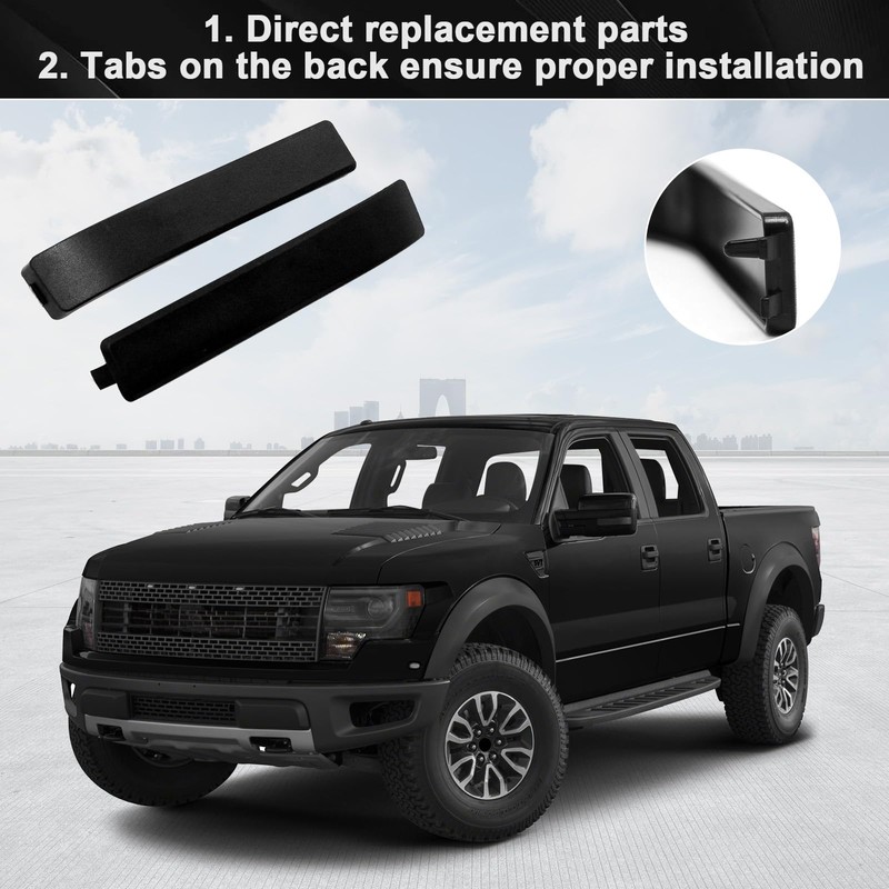 LHCDQSKCW 2 Pcs Driver & Passenger Side View Mirror Reflector