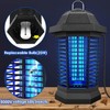 Bug Zapper Large Coverage 1/2 Acre, Weatherproof, Light Sensor, Mosquito