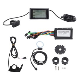 36V 48V Electric Bike Conversion Kit 17A 3 Mode Controller S900 LCD Panel FT 8C Pedal Assist Sensor 109R Thumb Throttle