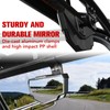 A & UTV PRO Rear View Mirror Compatible with Can