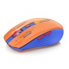 RAPIQUE - mouse inalámbrico Bluetooth - (BT1/BT2+receptor USB) modo dual,