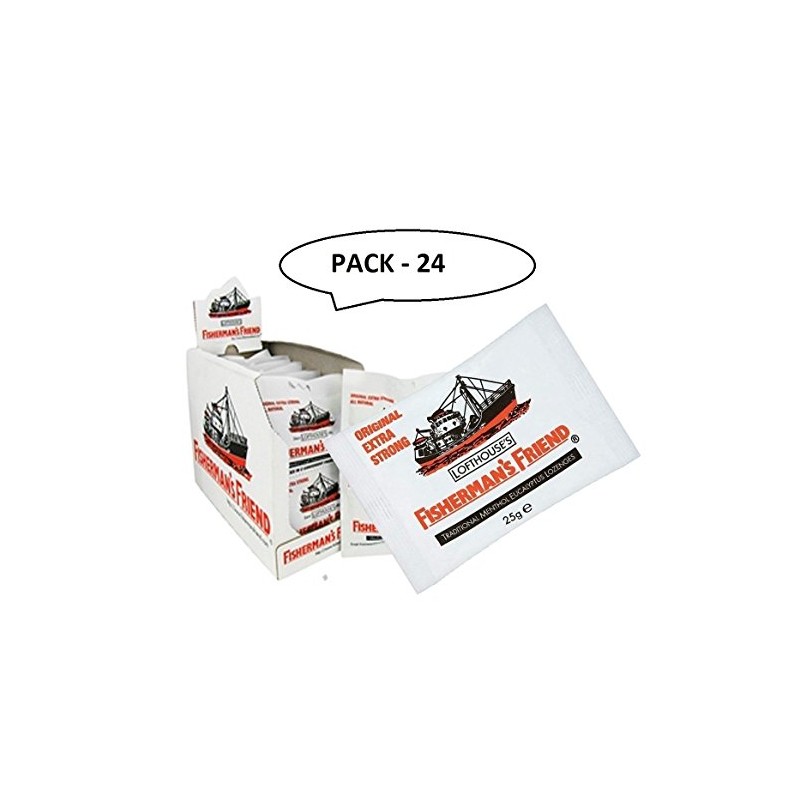 Fisherman's Friend Original Extra Strong Lozenge-PACK OF 24 [Personal Care]