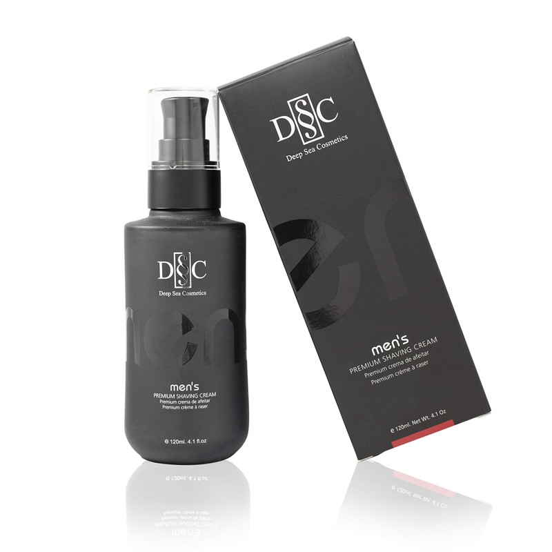 Deep Sea Cosmetics Men's Shaving Cream, 4.1 fl. oz.