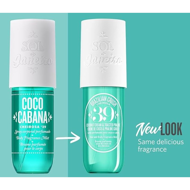 Sol de Janeiro Cheirosa 39 Niebla Perfumada para Cabello y