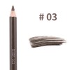 Baluue 2pcs Double Eyebrow Pencil Brush Dark Makeup Tool for