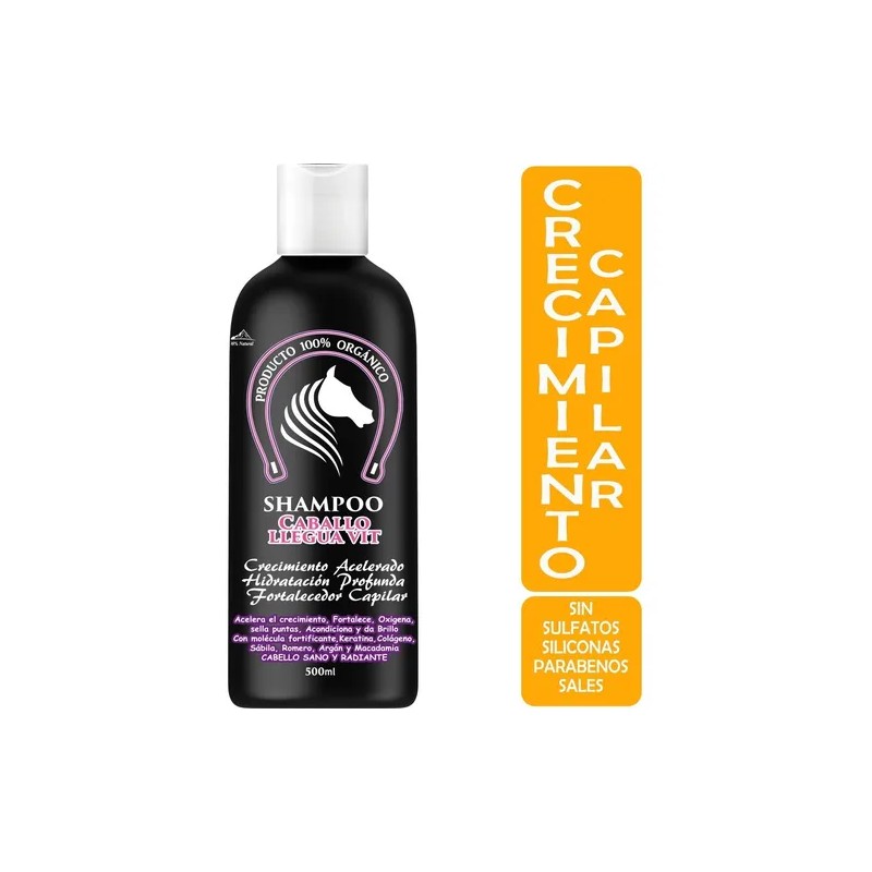 Shampoo Extracto Cola De Caballo + Acondicionador Argan-maca