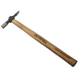 Faithfull 4oz Cross Pein Pin Hammer FSC Hickory Handle 113g (4oz)