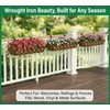 Y&M 4pcs 30" Horse Trough Window Boxes with Coconut Coir