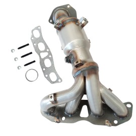 FortunaFlow Catalytic Converter Compatible with Nissan Altima 2013-2018 2.5L,Nissan Rogue 2014-2017 2.5L L4 Front Position(EPA Compliant high flow standard)