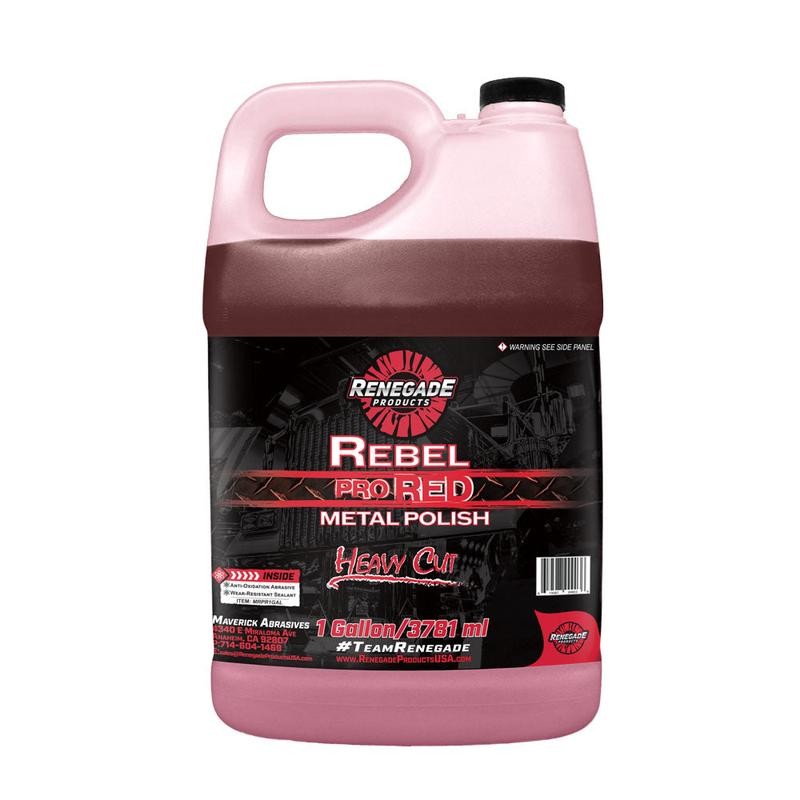 Renegade Pro Red Heavy Cut Metal Polish - Size: 24