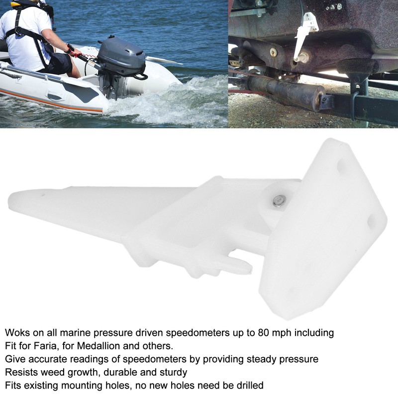Boat Speed Pickup Pitot Tube Sensor Gauge Bracket Marine Accessory
