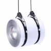 2 pieces rope ratchet with hooks for growing lamps, 1/8
