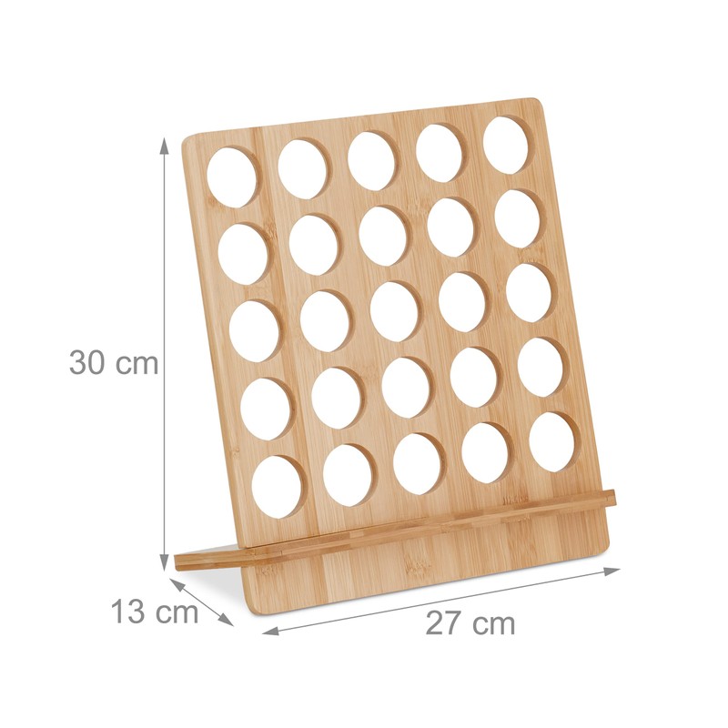 Relaxdays Capsule Holder for Cafissimo, Coffee Capsule Holder for 25