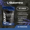 COURA Glutamina Micronizada Pura en Polvo - Sin Sabor