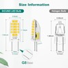 DiCUNO G8 LED Bulb Dimmable, Equivalent to G8 Halogen Bulb