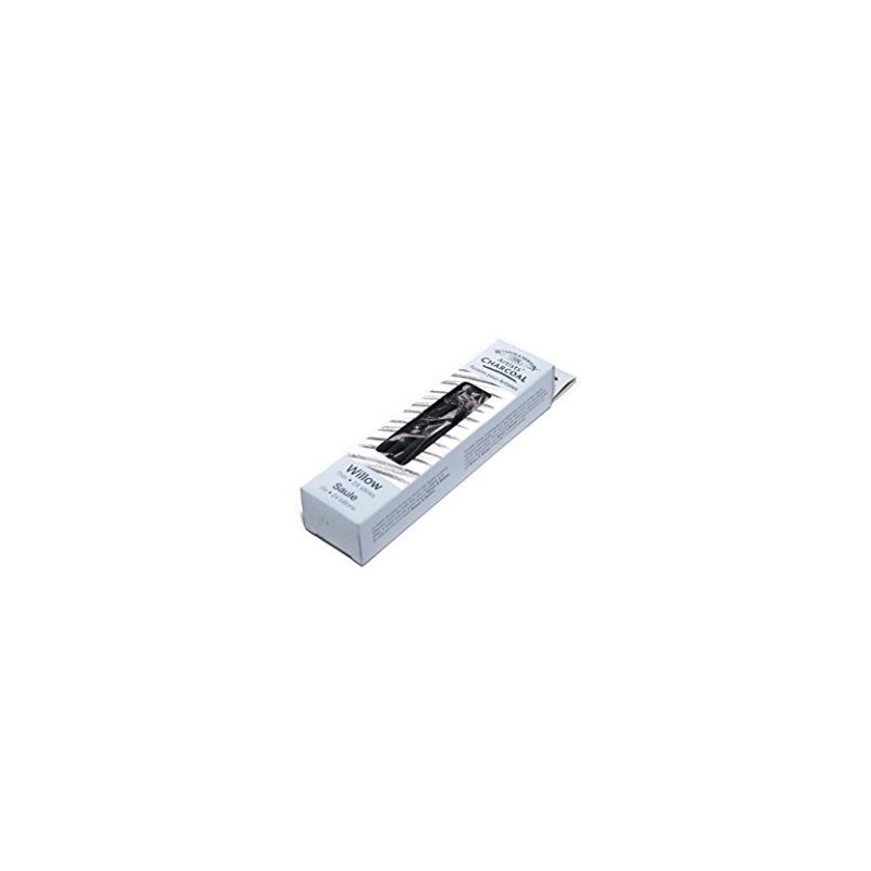 Winsor & Newton Willow Charcoal Thin Sticks, Grey, 24 Count
