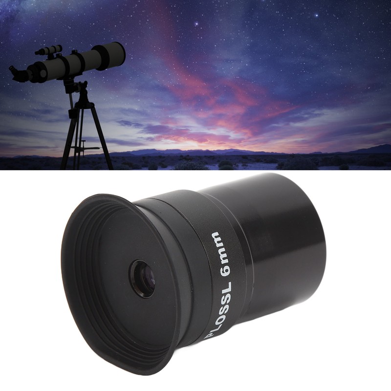 Telescope Eyepiece 1.25in Plossl Multilayer Broadband Coating Astronomical Telescopes Accessory