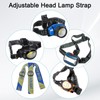 M METERXITY 3-Pack Headlamp Strap Replacement Headband, High Elastic Headlamp