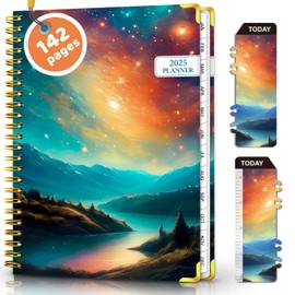 2025 Monthly Planner - Weekly Planner 2025 form Jan 2025 - Dec 2025, Daily Planner 2025, Academic Planner 2025 with Monthly Tabs, Inner Pocket, Note Pages