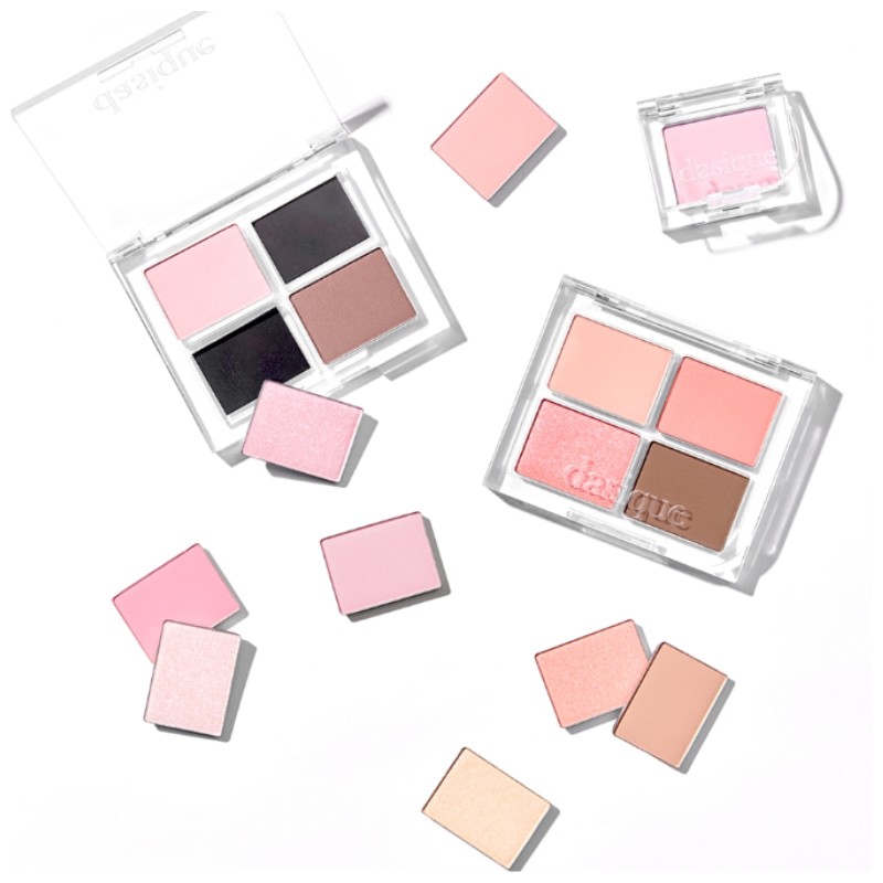 DASIQUE Mood Single Shadow 1.2~1.5g, Shade:24 Cream Berry(Matte)