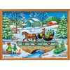 MasterPieces 1000 Piece Christmas Jigsaw Puzzle - Over The River