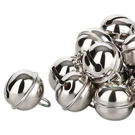 Kleenes Traumhandel 50 bells, approx. 20 mm (silver)