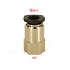 POWERTOOL Air Tube Fitting 12MM to G1/4" Pneumatic Quick Fitting