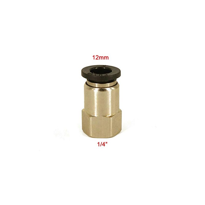 POWERTOOL Air Tube Fitting 12MM to G1/4" Pneumatic Quick Fitting
