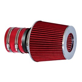 Rtunes Racing Short Air Intake Airflow Induction Kit System with Filter Combo Compatible for 97-05 Malibu/Alero/Grand Am 3.1L 3.4L V6 (Black Red)