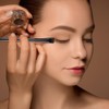 6pcs Ultra Thin Flat Eyebrow Tint Brushes - Angled Eyeliner