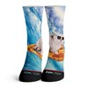 Function - Pizza Cat Surfing Fashion Socks