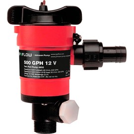 Johnson Pumps 48703 750 GPH Aerator/Livewell Pump, Black