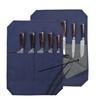 Chef's Knife Bag With 5 Slots, Wax Canvas Knife roll