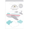 DOODLEBUG DESIGN INC. 6363 Doodle-POPS 3D STCKR, Jet Set, I