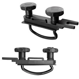 POFET 4PCS Car Roof Box U Bolts Car Roof Box Mounting Kit with Bandage Strip for Universal Car Van Caravans SUV