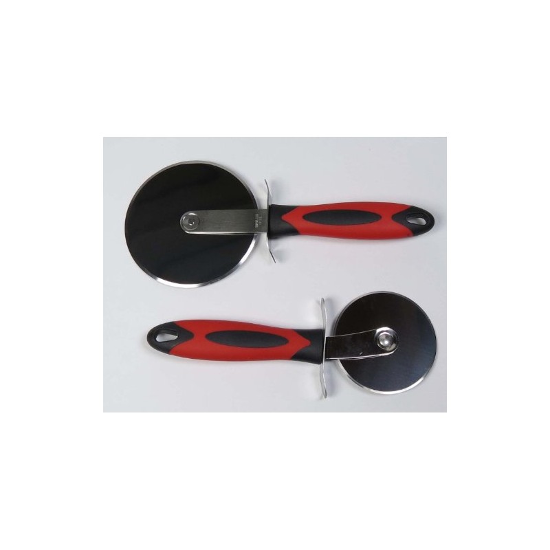 Soft Grip Pizza Cutter Set - 2 Sizes - 4"
