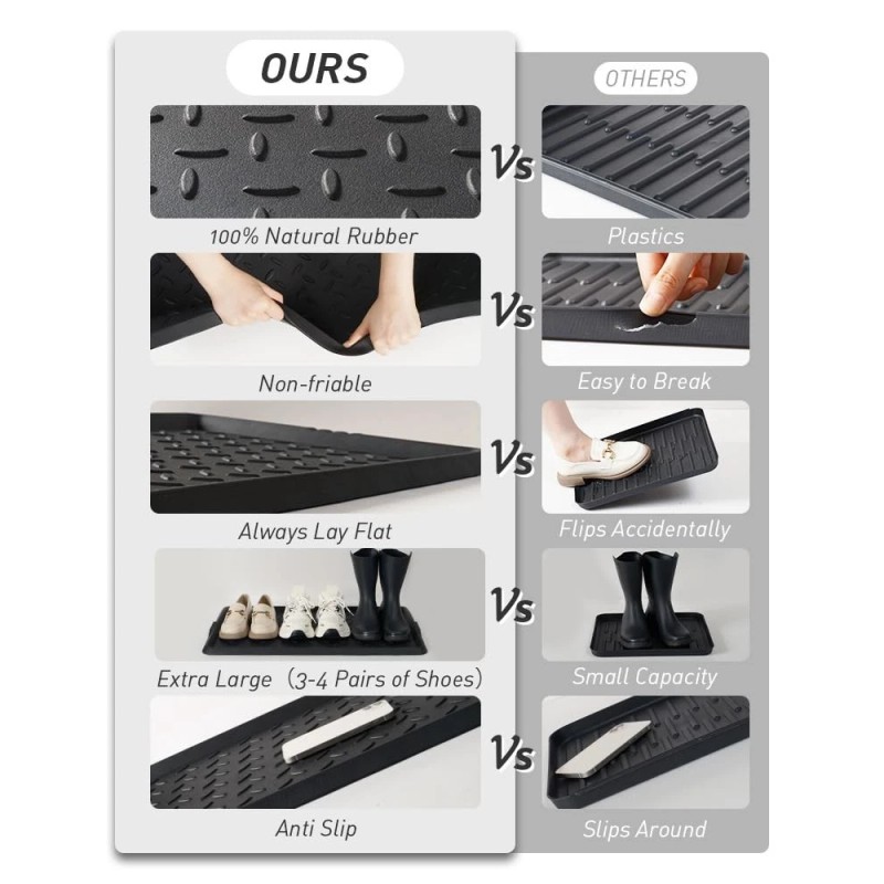 SUP Extra Large Boot Tray 48 Inch Boot Storage Heavy