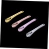Healeved 15pcs Metal Makeup Spatula Scoop for Facial Cosmetic Applications