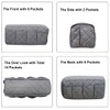 Bellcon Sofa Armrest Organzier for Remote Control Holder with 14