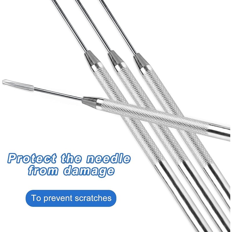 2pcs Clay Needle Tools, Feather Wire Texture Tool for Clay