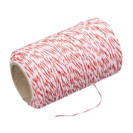 PackWiz Red Butchers Twine, 100 Metres, Perfect for Cooking and Gift-Making