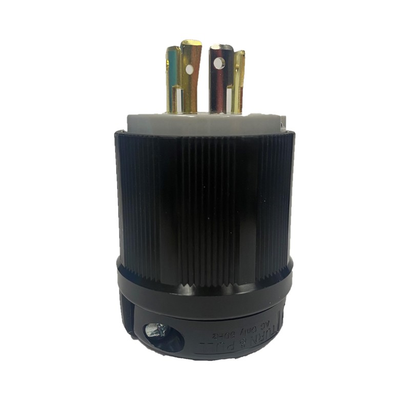Twist-Lock NEMA L14-20P Replacement Plug Easy Assembly - Durable Nylon