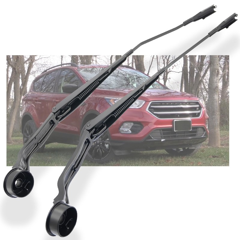 RigidWire 1 Pair Front Windshield Wiper Arm Kit Noiseless Rust