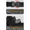 Clair & Gina Tactical Belt, Nylon Belt, Quick Release Buckle,